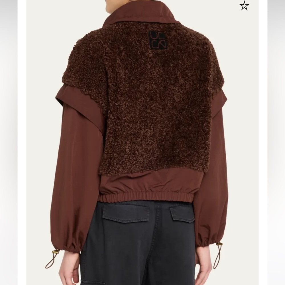 Ulla Johnson Aidan Teddy Fleece Jacket - Picture 3 of 7